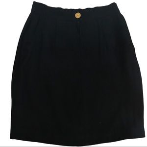 Moschino Prêt-a-Porter Black Pencil Skirt